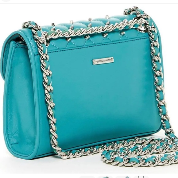 Rebecca Minkoff Awesome Studded Quilted Mini Affair Convertible Crossbody Bag - Picture 9 of 12